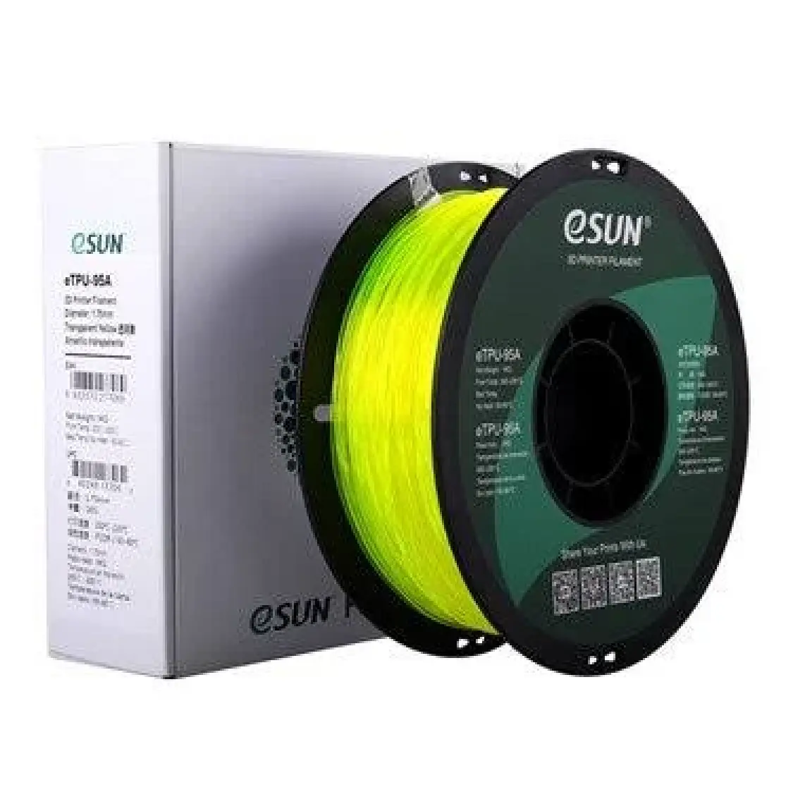 Esun 1,75 mm ETPU-95A Esnek TPU Filament (1 Kg)