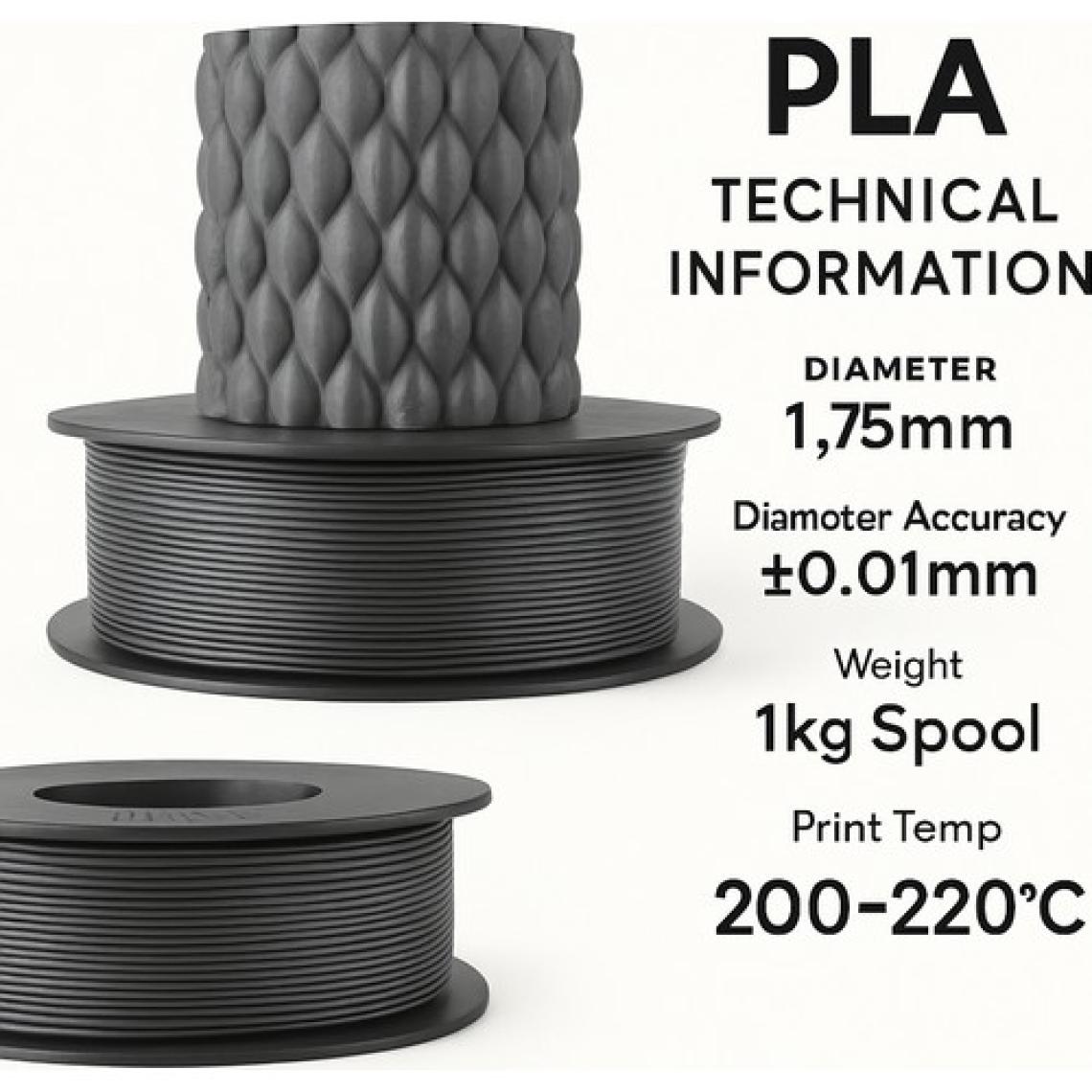 Filetto Pla+ Filament 1.75MM 1 kg