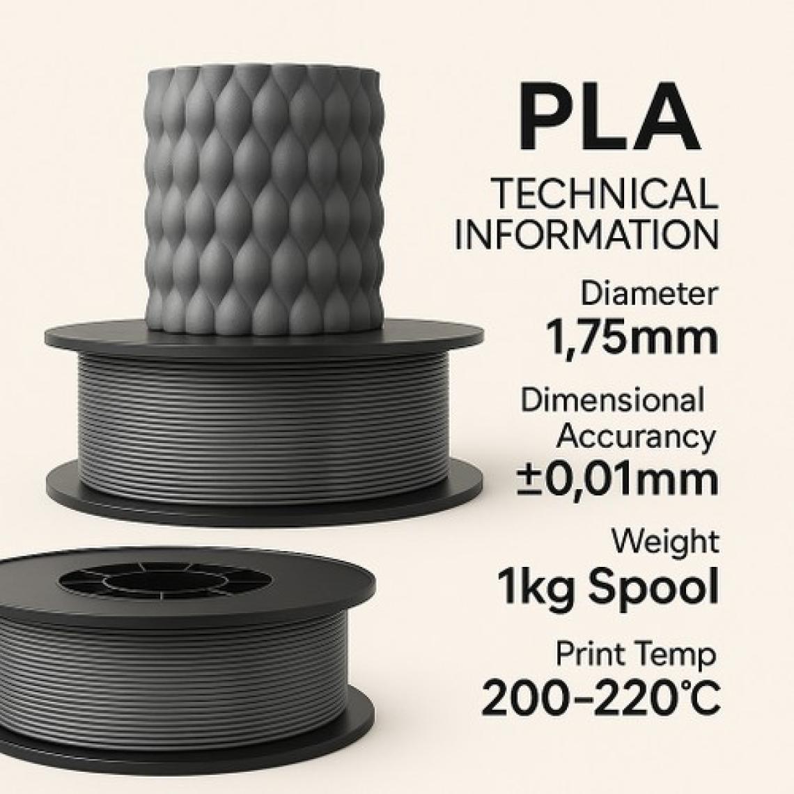 Filetto Pla+ Filament 1.75MM 1 kg