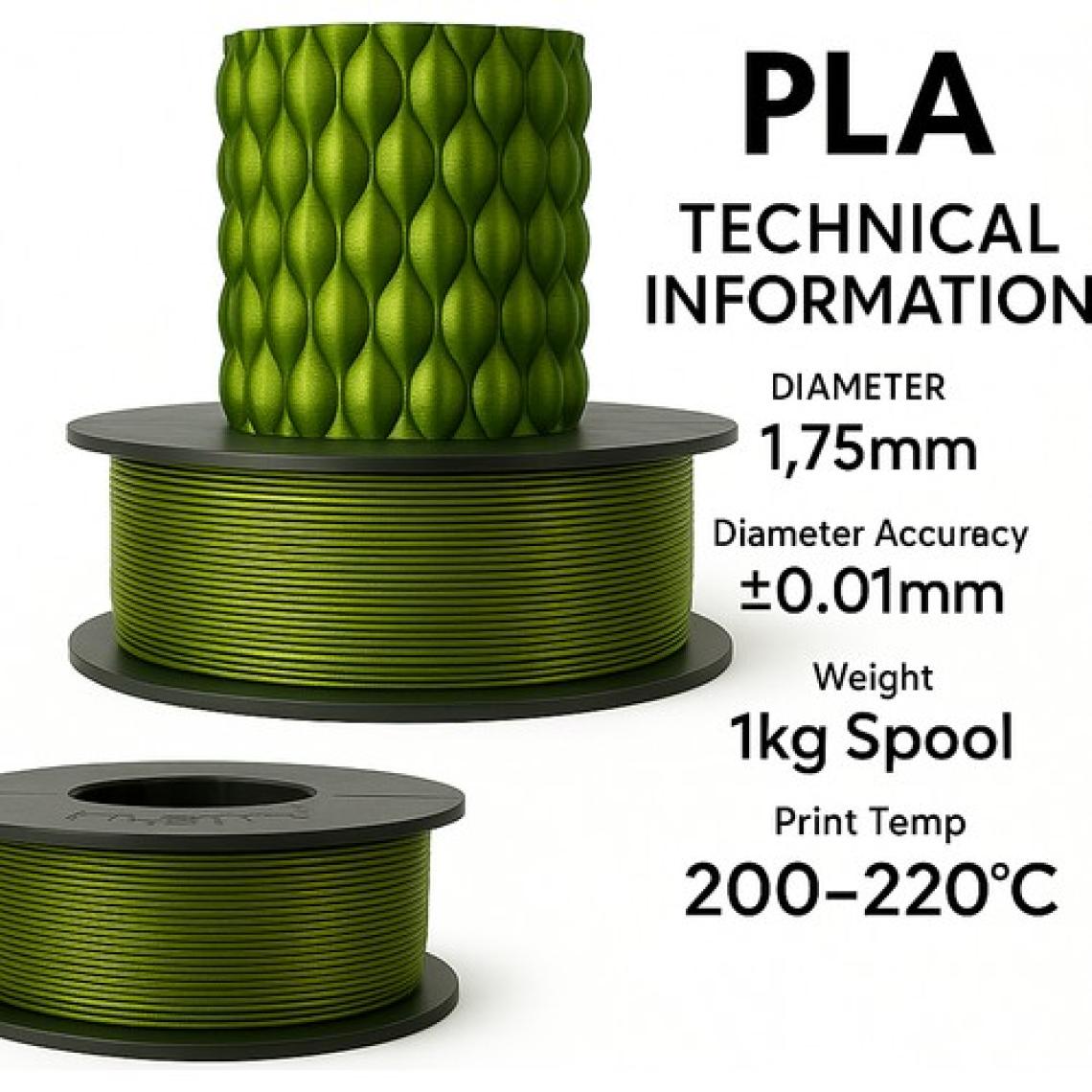 Filetto Pla+ Filament 1.75MM 1 kg
