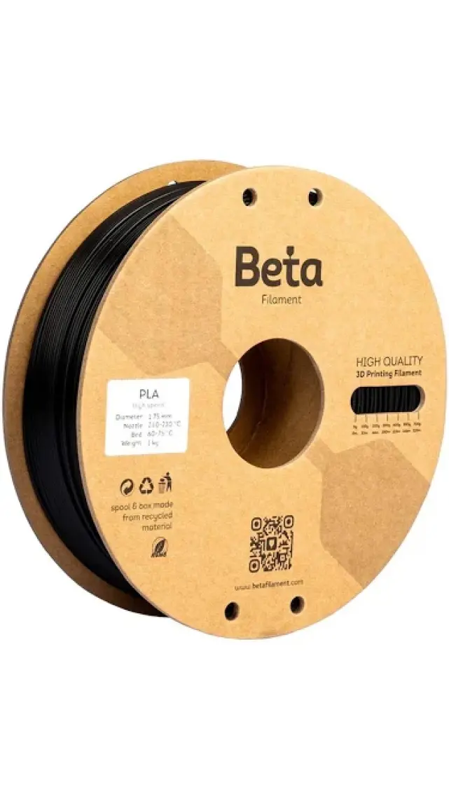 Beta Pla+ Filament Black