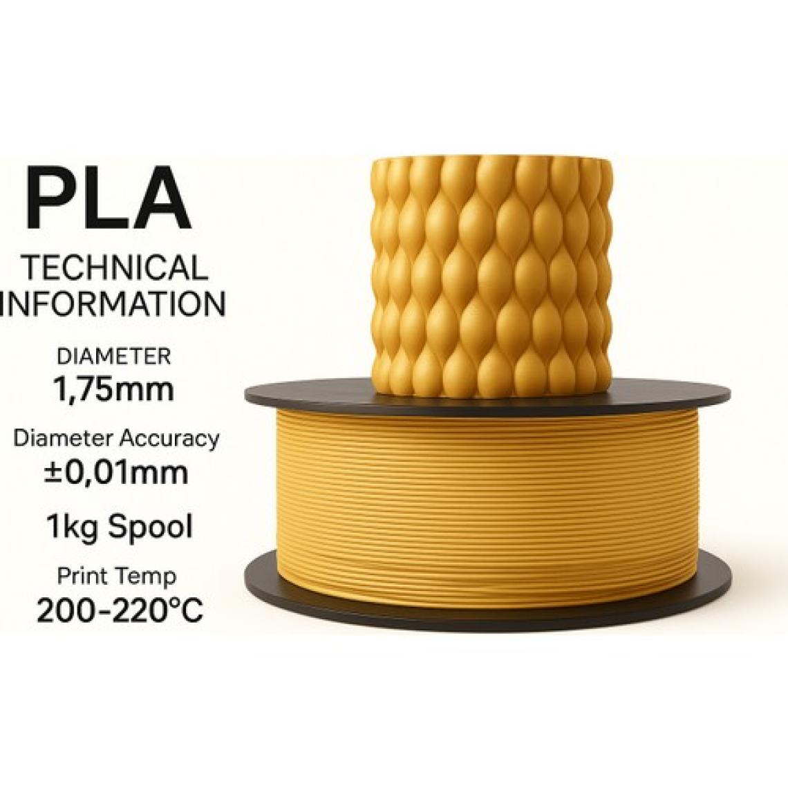 Filetto Pla+ Filament 1.75MM 1 kg