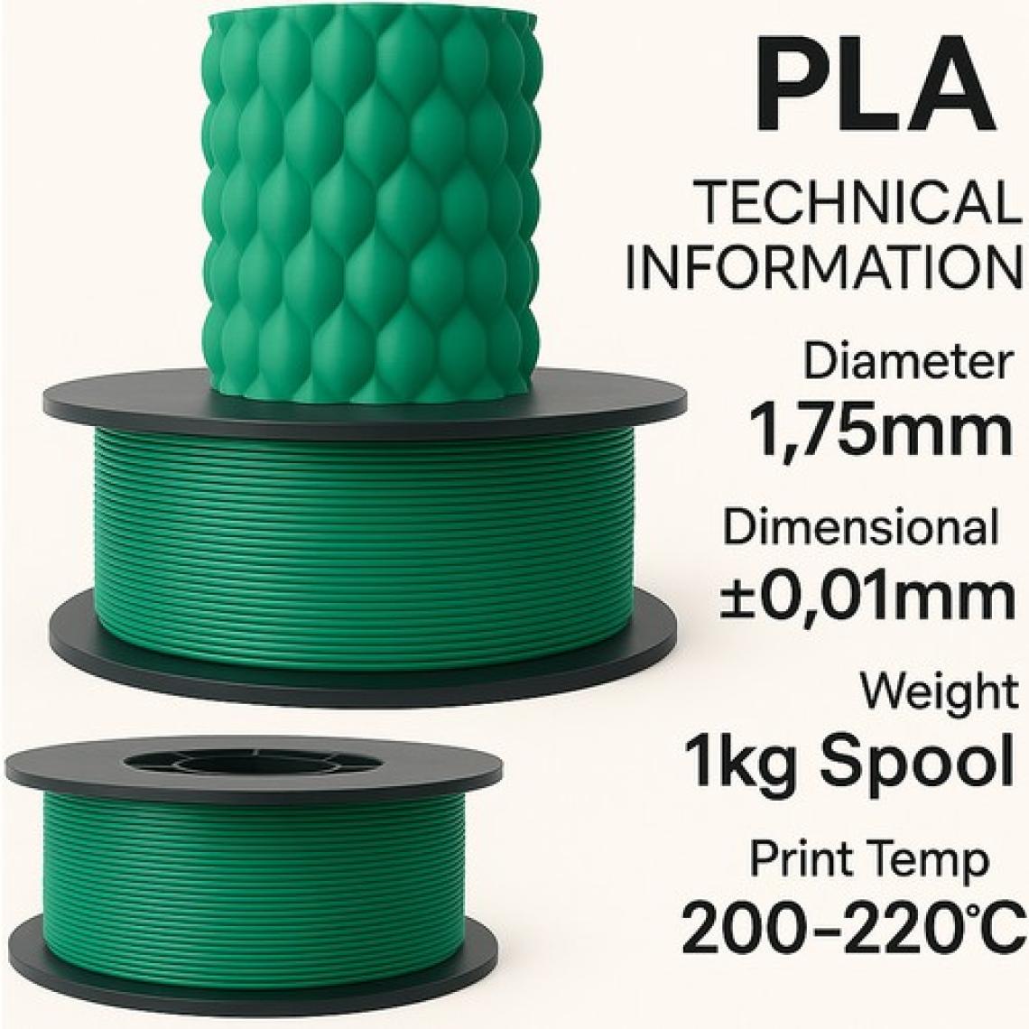 Filetto Pla+ Filament 1.75MM 1 kg