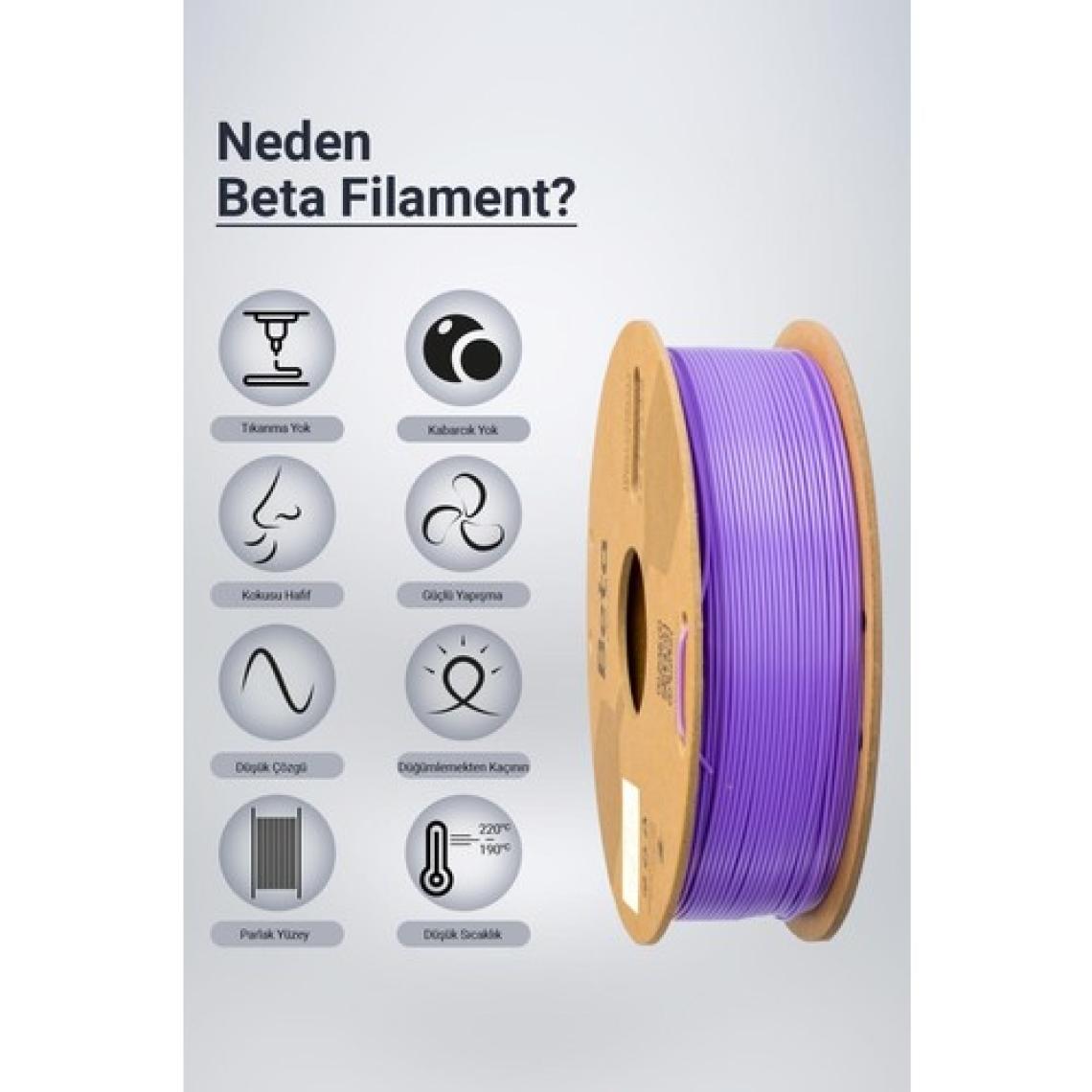 Beta Pla+ Filament Violet Purple