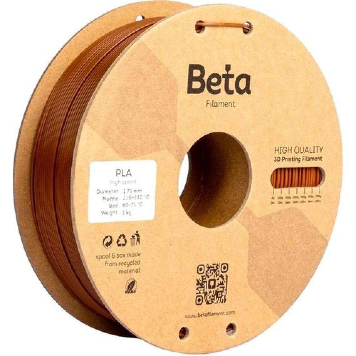 Beta Pla+ Filament Brown