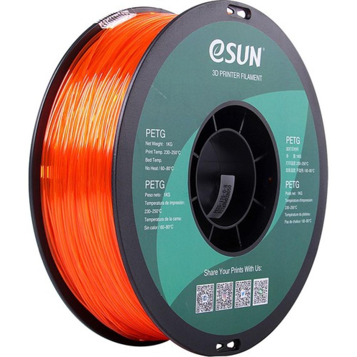 Esun 1,75 mm Petg Filament (1 Kg)