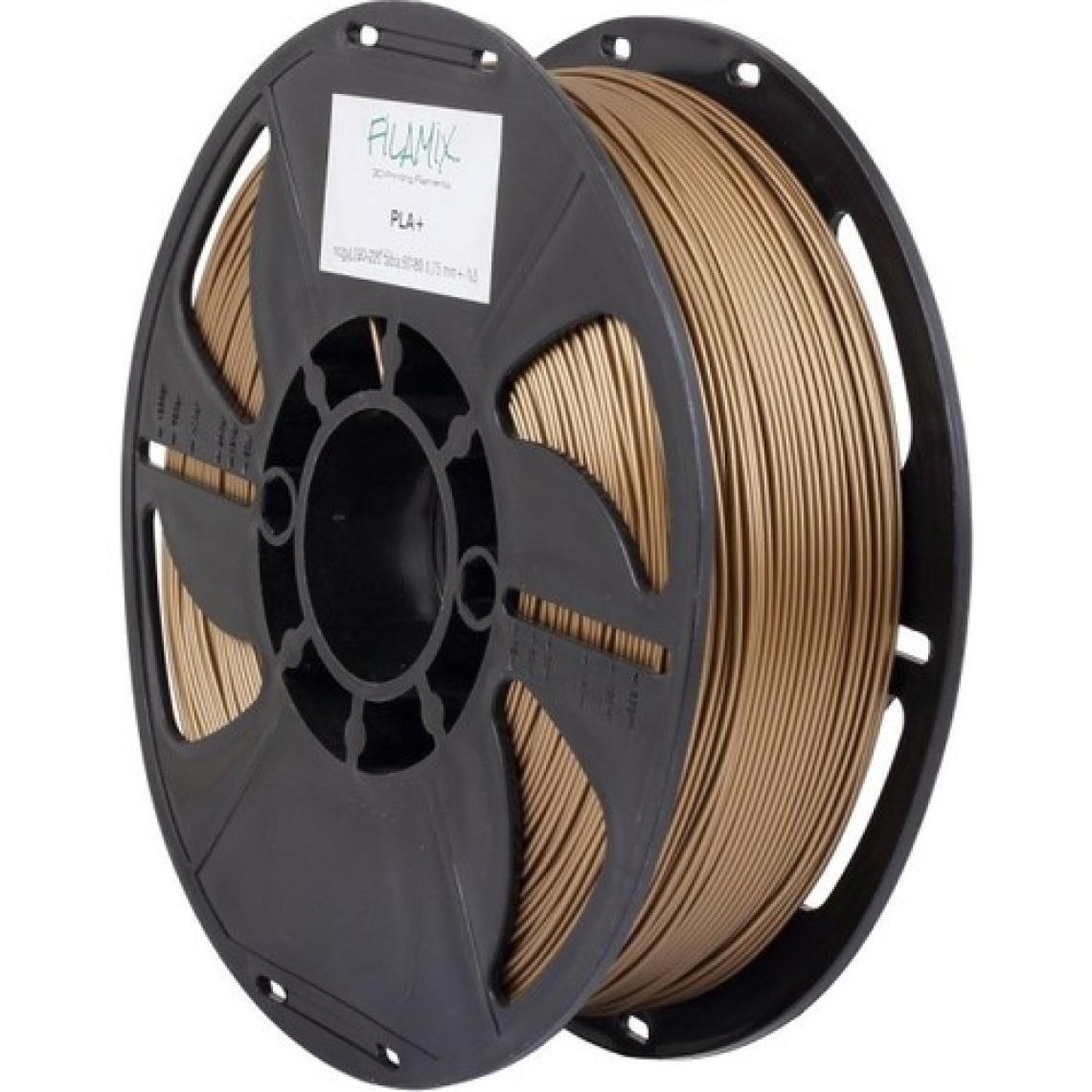 Filamix Pla + 1.75 mm Filament 1 kg Plus Bronz