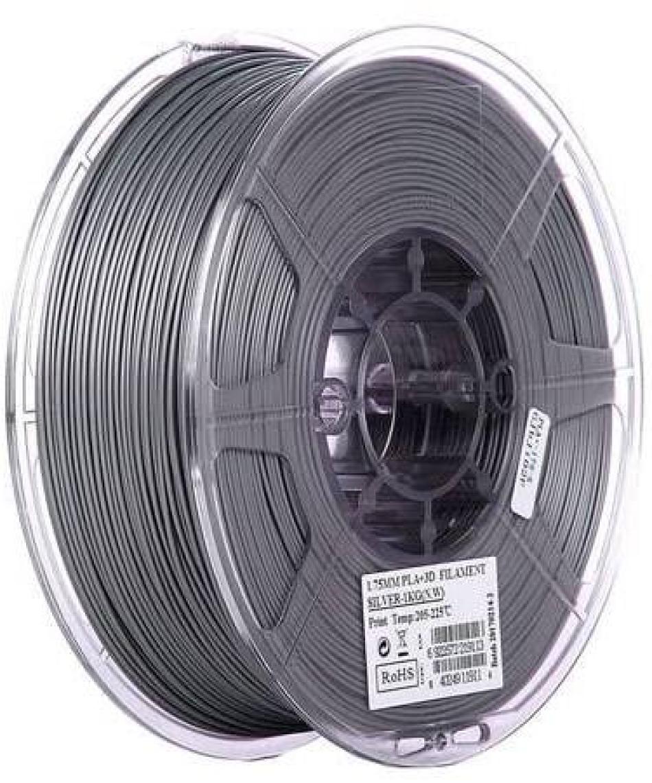 Esun Gümüş Pla+ Filament 1.75MM 1 kg Plus