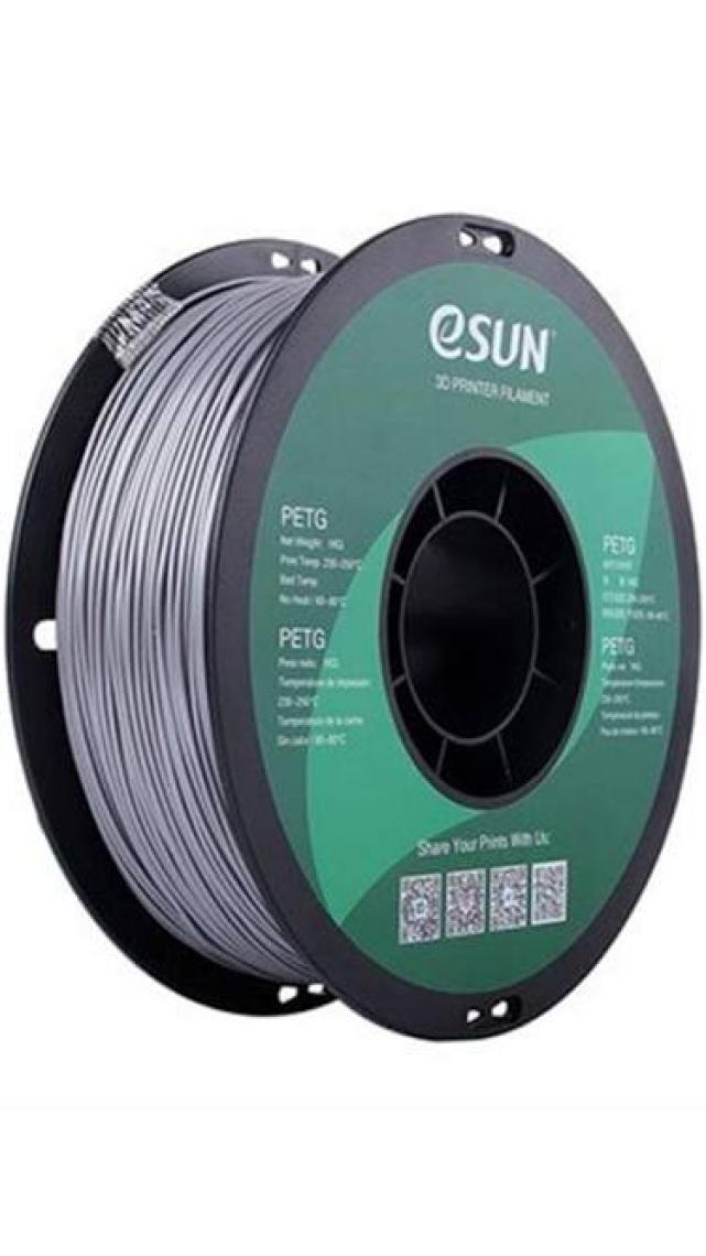 Esun Gümüş Pla+ Filament 1.75MM 1 kg Plus