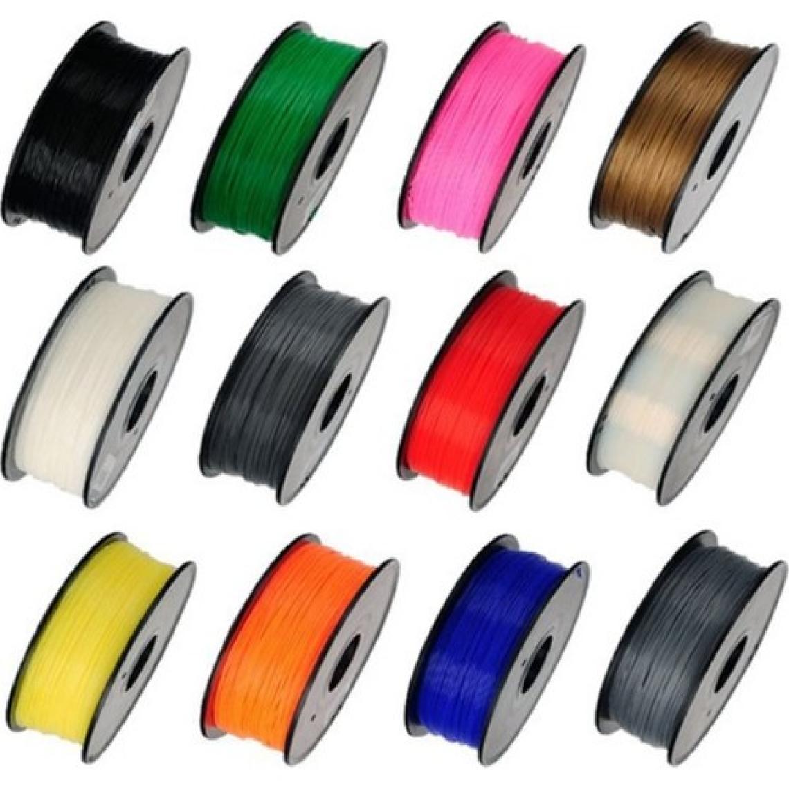 eSUN Pla 3D Kalem 3D Yazıcı Uyumlu Filament  10 Renk 10 mt