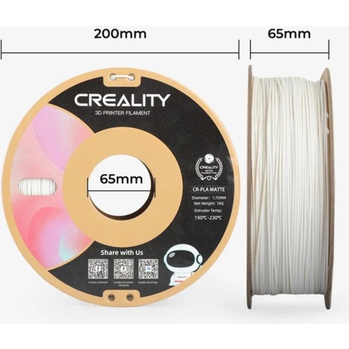 Creality Cr-Pla Matte Filament Lacivert 1.75MM 1kg Standart