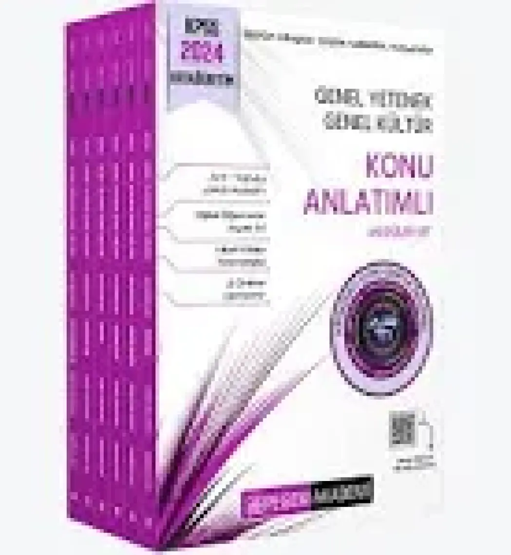 Pegem Akademi Yayıncılık KPSS 2024 Genel Yetenek Genel Kültür Ortaöğretim Konu Anlatımlı Modüler Set (6 Kitap Takım)