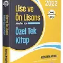 Editör Yayınları 2022 KPSS Lise ve Önlisans Adayları Için Özel Tek Kitap Konu Anlatımlı