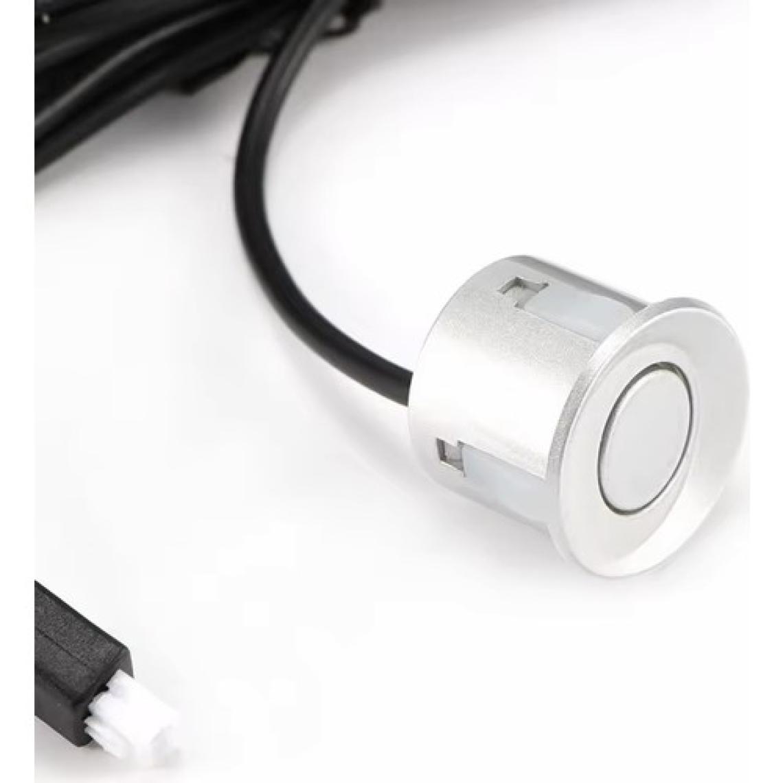 Park Sensörü Gözü Tekli 22 mm Yedek Lens Göz Gümüş Gri 1 Adet