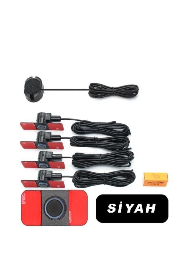 Park Sensörü Ses Ikazlı Orjinal Lens Görünümlü Yeni Nesil Oem Tip Siyah Sensör