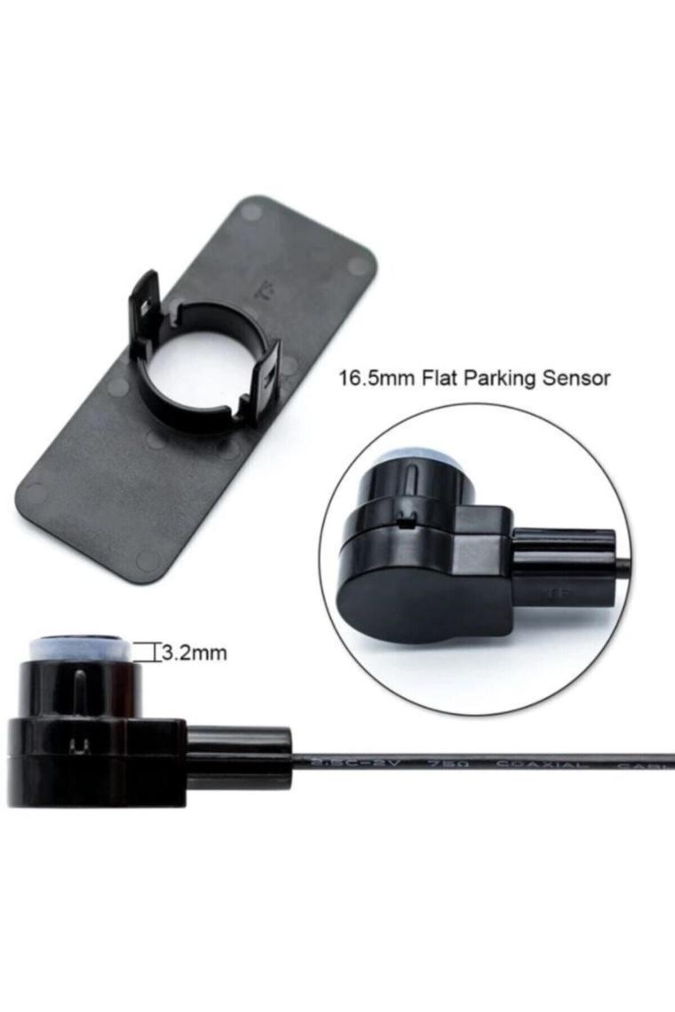 Park Sensörü Ses Ikazlı Orjinal Lens Görünümlü Yeni Nesil Oem Tip Siyah Sensör