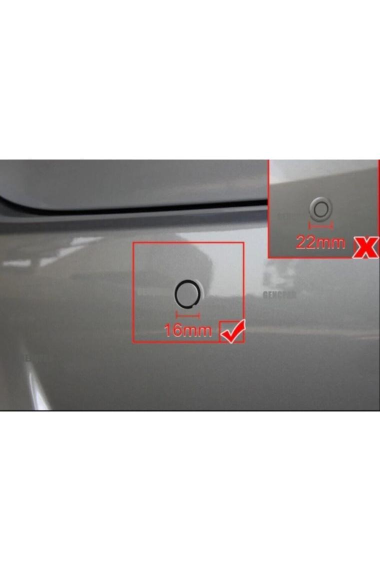 Park Sensörü Ses Ikazlı Orjinal Lens Görünümlü Yeni Nesil Oem Tip Siyah Sensör