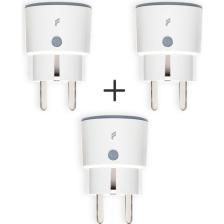 Fonri Akıllı Priz (16 AMPER) 3'lü Set, Wifi, Uzaktan Kontrol, Anlık Enerji Tüketim Takip, Zamanlayıcı, 2 Yıl Garantili, Tuya Destekli