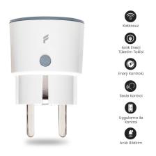 Akıllı Priz (16 AMPER), Uzaktan Kontrol, Wifi, Anlık Enerji Tüketim Takip, Zamanlayıcı, Tuya