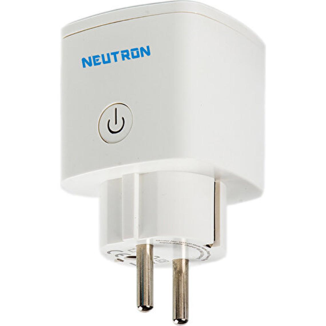 Neutron Akıllı Wi-Fi Destekli 16A Akım Korumalı Tekli Priz Uygulama Üzerinden Kontrol