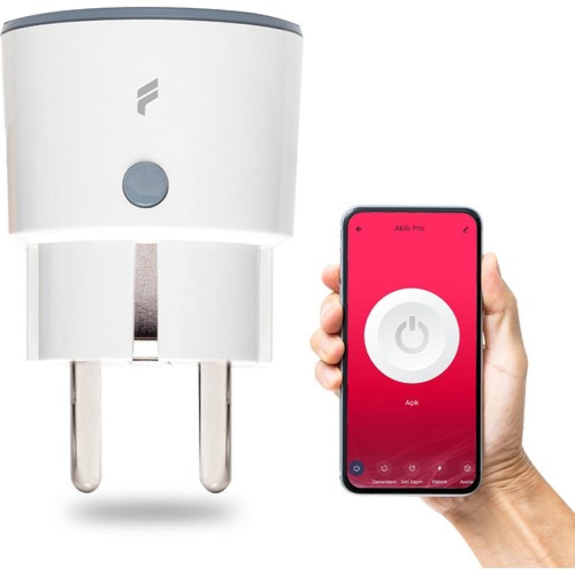 Fonri Wi-Fi Akıllı Priz (16A) 4'lü Set