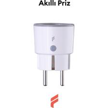 Fonri Akıllı Priz (16 Amper), Uzaktan Kontrol, Anlık Enerji Tüketim Takip, Zamanlayıcı, Wifi, 2 Yıl Garantili, Tuya Destekli