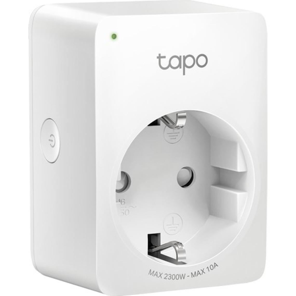 TP-Link Tapo P100 | Akıllı Mini Wi-Fi Priz | Uzaktan Kontrol | Alexa ve Google Home Uyumlu | Cihaz Paylaşımı | Zamanlama Özelliği | Kolay Kurulum | Hub Gerektirmez