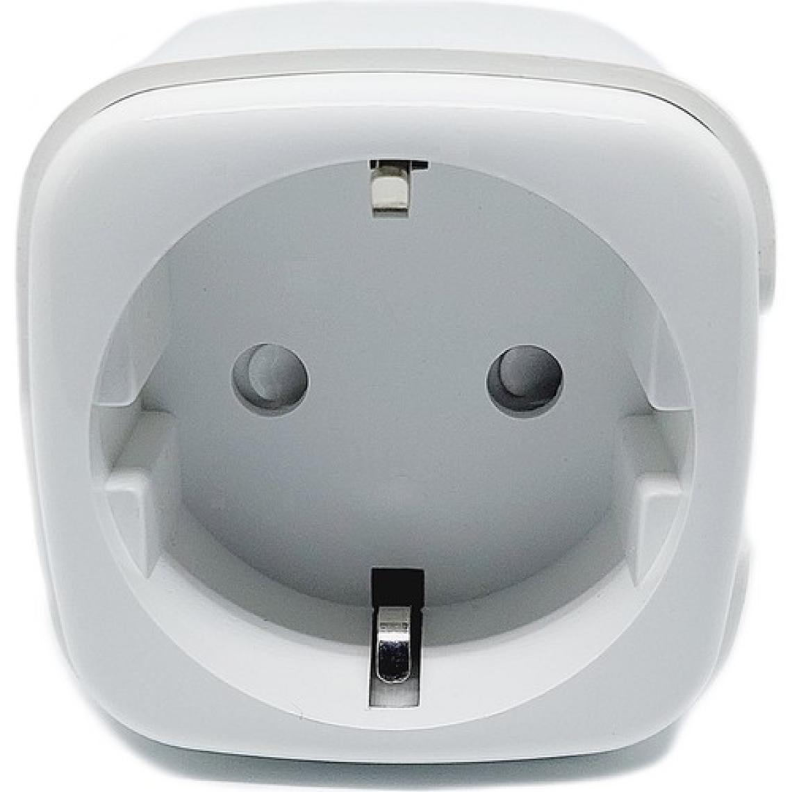 Helios Opto HS-4204 16A Akım Korumalı Akıllı Priz 2.4 Ghz Wifi Smart Life Destekli
