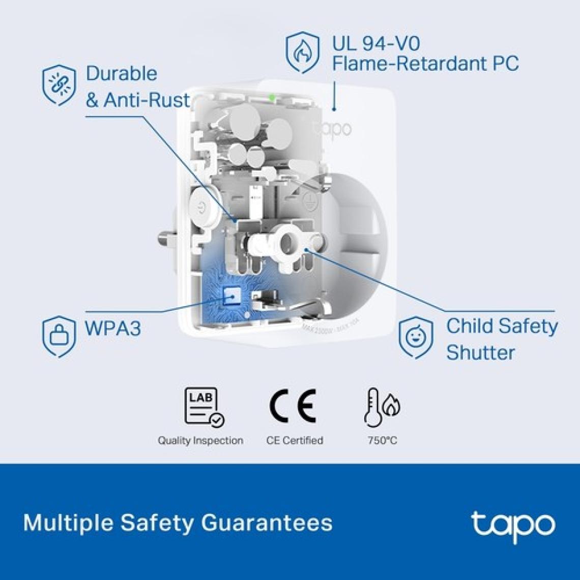 TP-Link Tapo P100(2-pack) | Akıllı Mini Wi-Fi Priz | Uzaktan Kontrol | Alexa ve Google Home Uyumlu | Cihaz Paylaşımı | Zamanlama Özelliği | Kolay Kurulum | Hub Gerektirmez