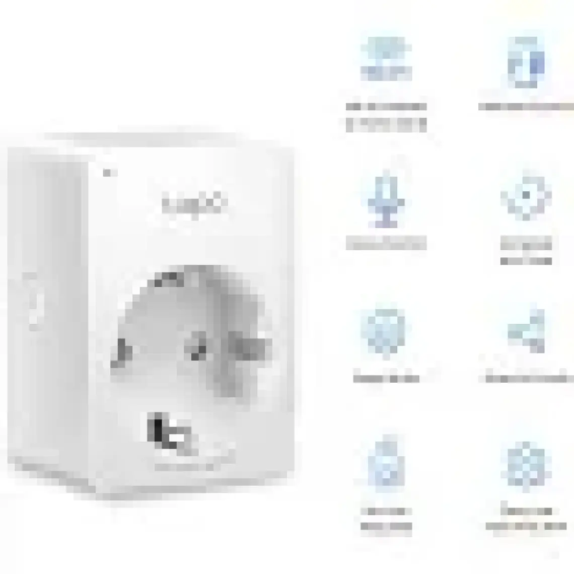TP-Link Tapo P100 | Akıllı Mini Wi-Fi Priz | Uzaktan Kontrol | Alexa ve Google Home Uyumlu | Cihaz Paylaşımı | Zamanlama Özelliği | Kolay Kurulum | Hub Gerektirmez