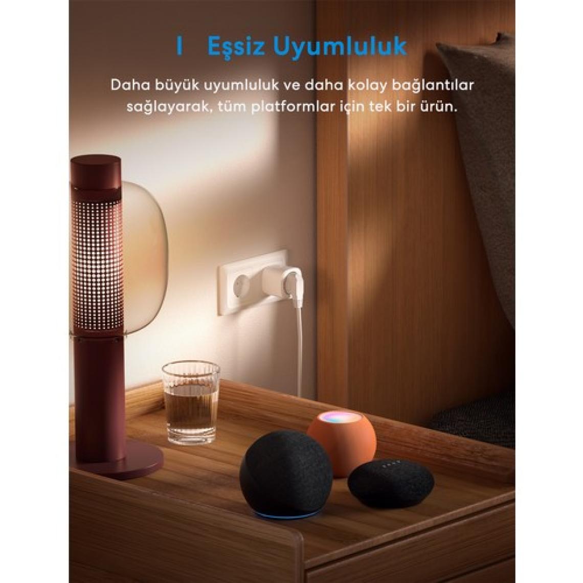 Meross Akıllı Wi-Fi Plug Mini MSS315