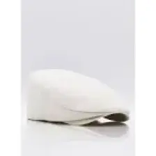 Erkek Düz Pamuklu Açık Bej Flat Cap Kasket