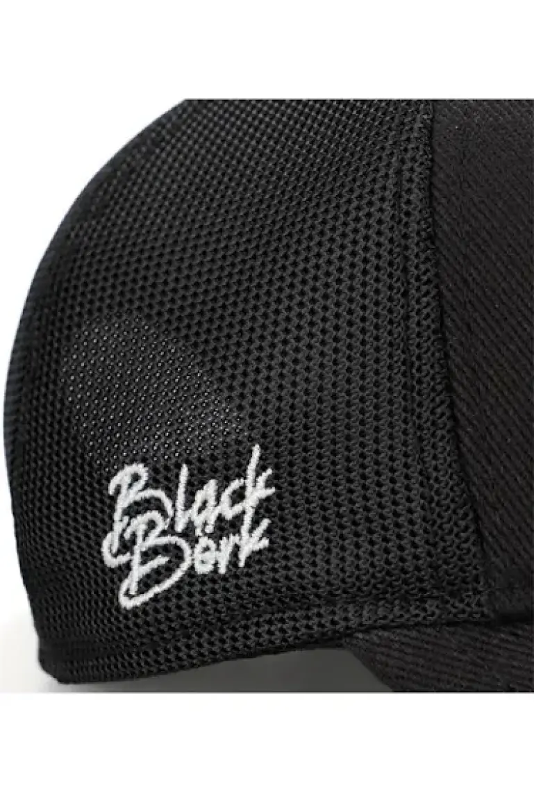 BlackBörk V1 Trucker Kartal - 6 Kod Logolu Siyah Şapka (Cap)