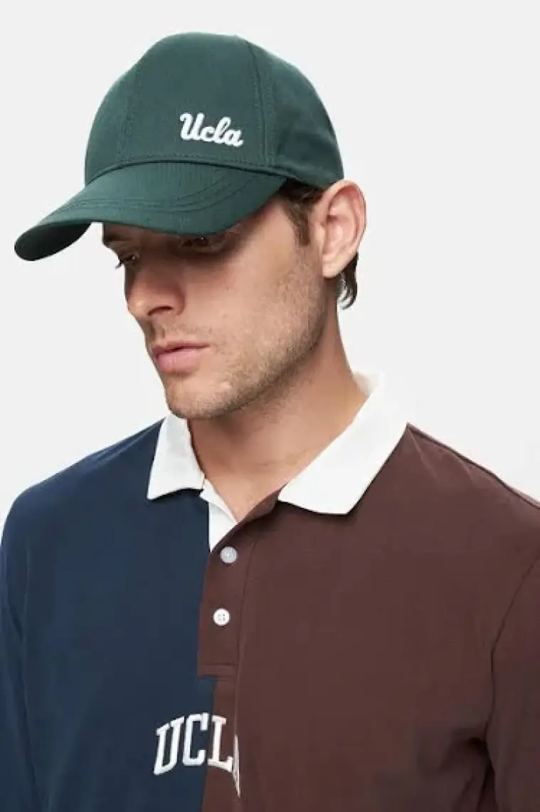 Ucla Jenner Yeşil Baseball Cap Nakışlı  Unisex Şapka