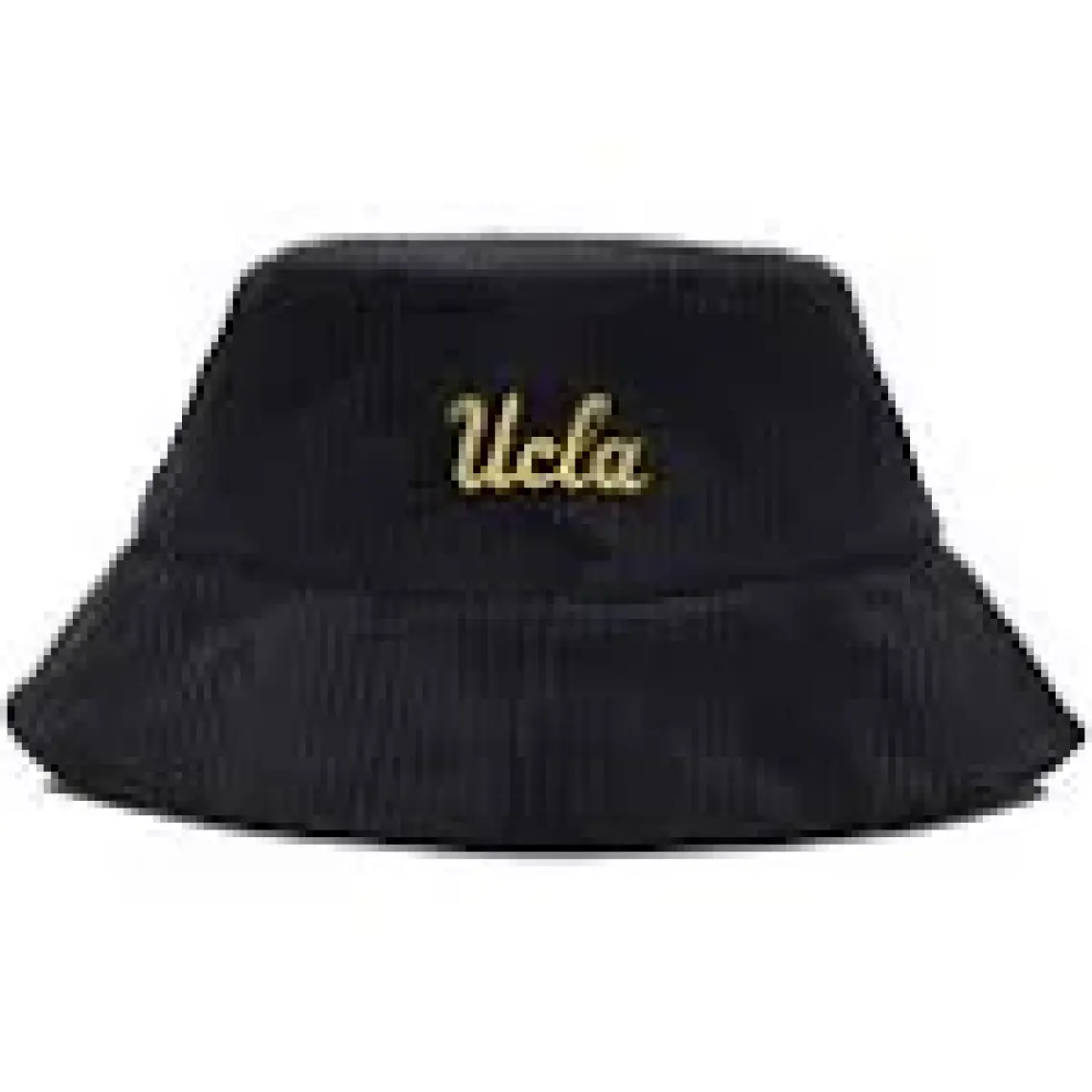 Ucla Carrie Siyah Bucket Kadife Nakışlı Unisex Şapka