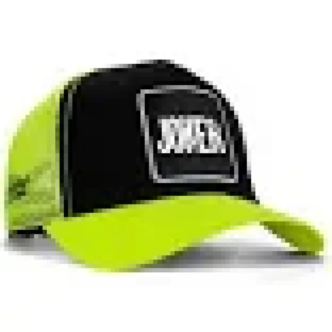 BlackBörk V1 Trucker Joker - 1 Kod Logolu Unisex Neon Siperli Neon-Siyah Şapka (Cap)