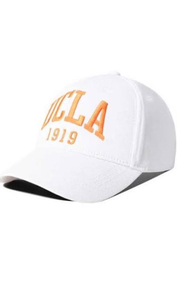 Ucla Ballard Beyaz Turuncu Baseball Cap Nakışlı -  Şapka