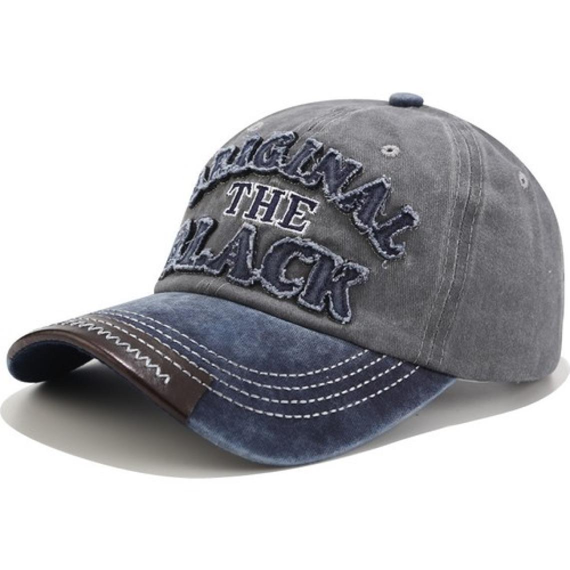Şapka Market Original Black Gri Lacivert Beyzbol Şapka