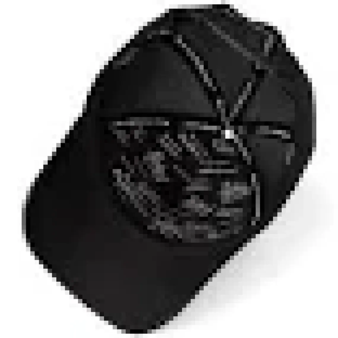 BlackBörk V1 Trucker Aslan - 4bs Kod Logolu Siyah Şapka (Cap)