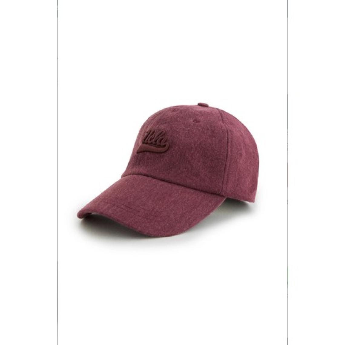 Ucla Fortuno Bordo Baseball Cap Nakışlı  Unisex Şapka