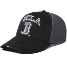 Ucla Malibu Siyah Baseball Cap Nakışlı - Unisex Şapka