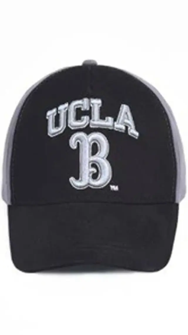 Ucla Malibu Siyah Baseball Cap Nakışlı - Unisex Şapka