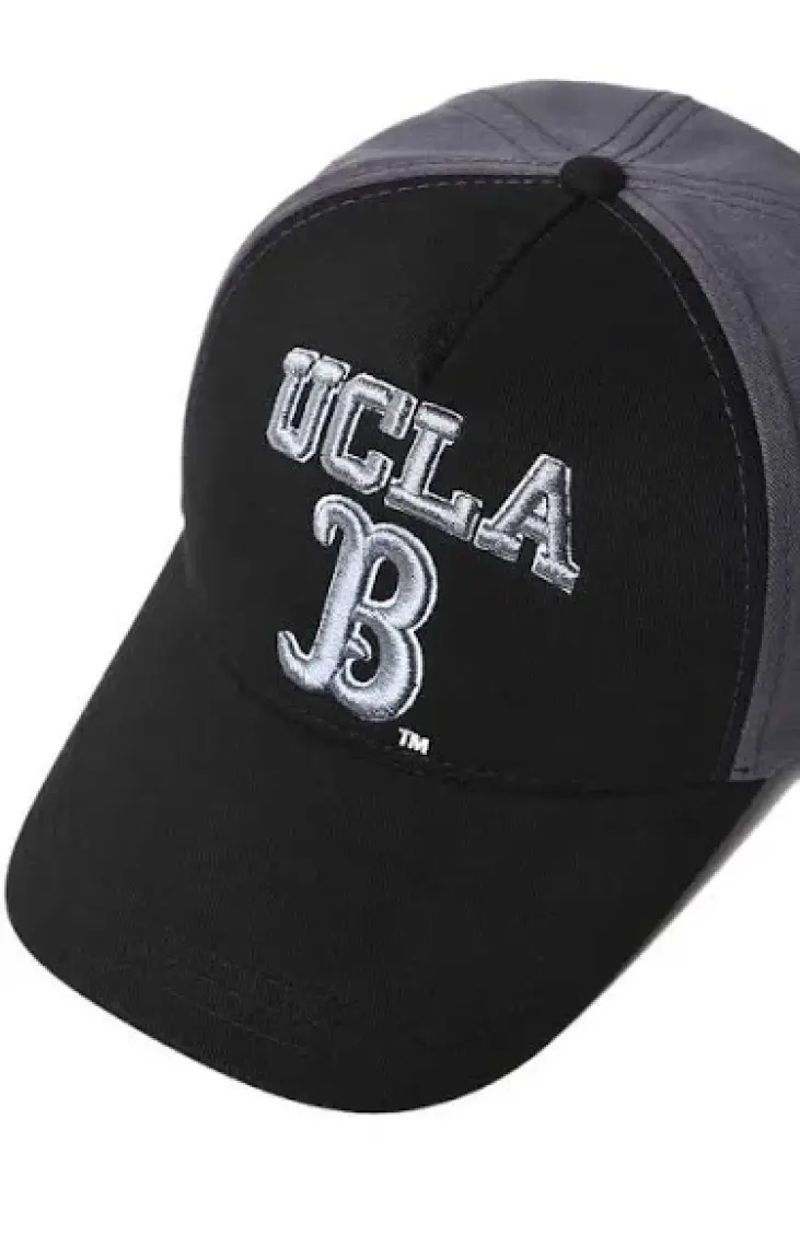 Ucla Malibu Siyah Baseball Cap Nakışlı - Unisex Şapka