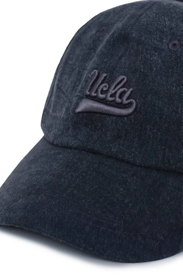 Ucla Fortuno Gri Baseball Cap Nakışlı  Unisex Şapka