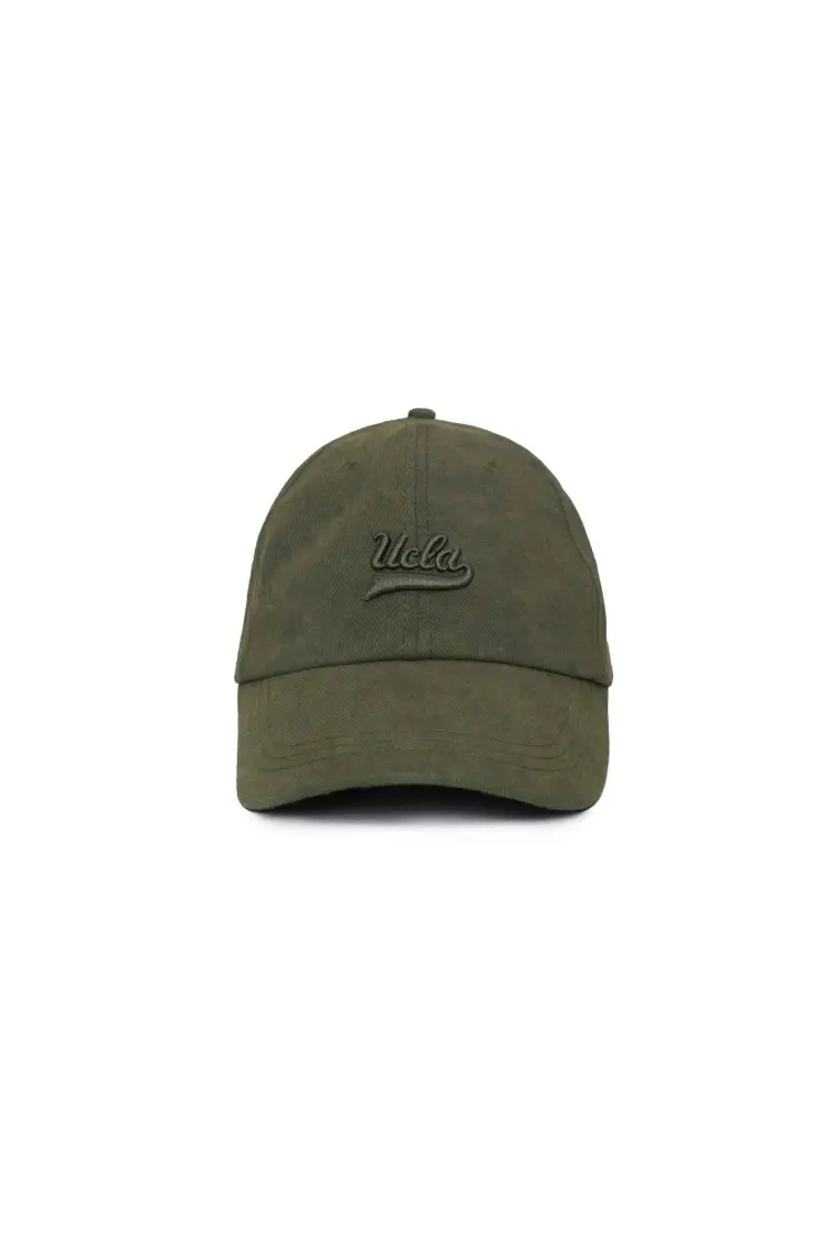 Ucla Fortuno Yeşil Baseball Cap Nakışlı  Unisex Şapka