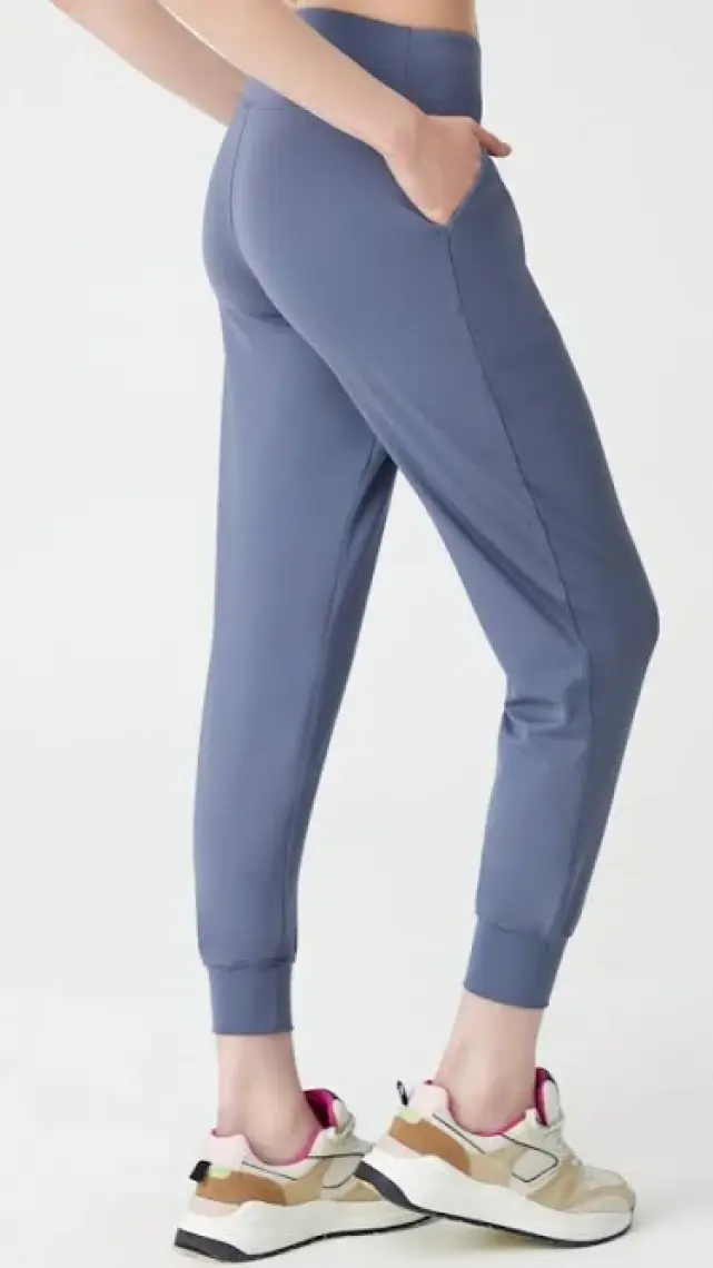 Los Ojos Kadın Gri Yüksek Bel Jogger Eşofman Altı Joggers