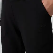 Tommy Life Tommy Life  Siyah Kadın Yüksek Bel Cepli Slim Fit Klasik Paça Eşofman Alt - 94185