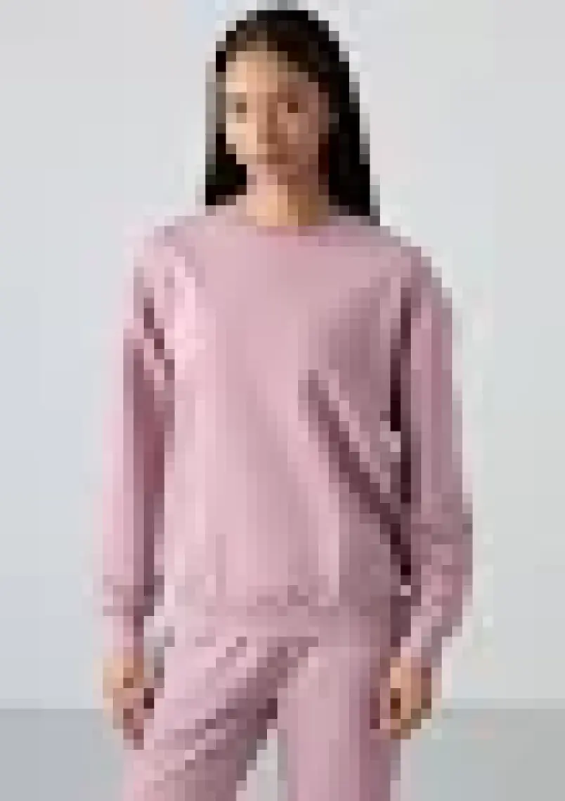 Tommy Life Tommy Life  Parlament O Yaka Oversize Lastik Paça Kadın Eşofman Takım - 95287