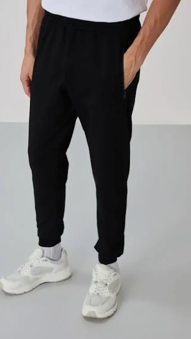 Air Jones Anton Antrasit Melanj - Siyah Jogger Eşofman Takım - 85178