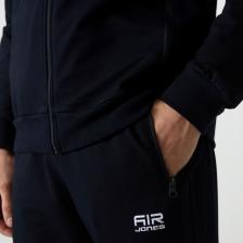 Air Jones Troy Lacivert Standart Kalıp Erkek Eşofman Takım - 85196